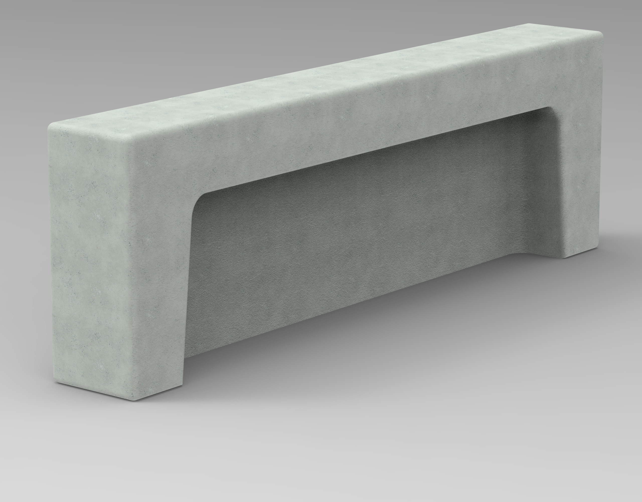 Artefato de Concreto Guia Chapeu c Fundo Simples